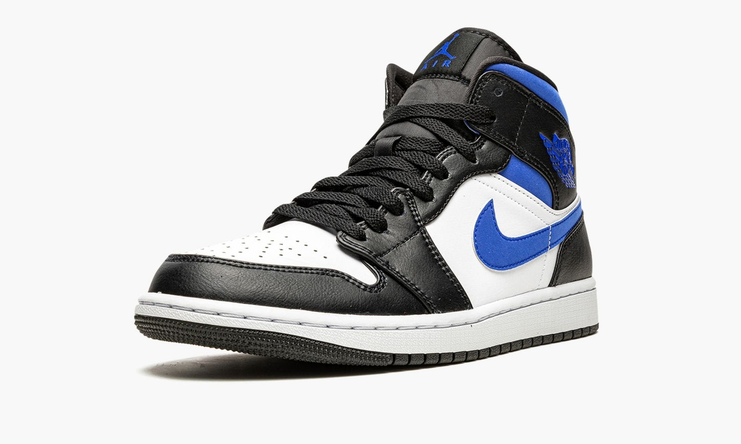 Air Jordan 1 Mid Racer Blue / Black / White