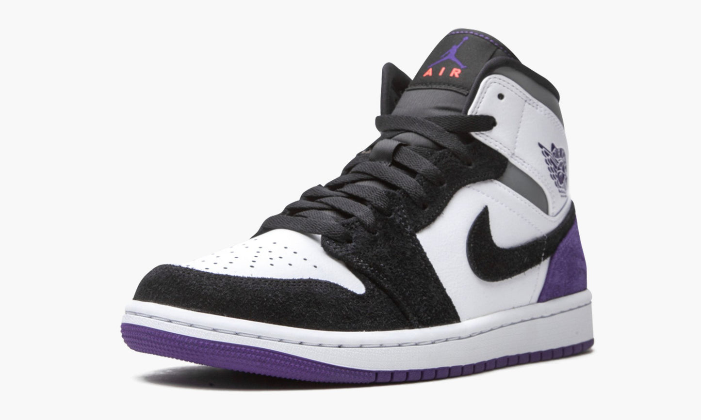 Air Jordan 1 Mid SE Court Purple Suede