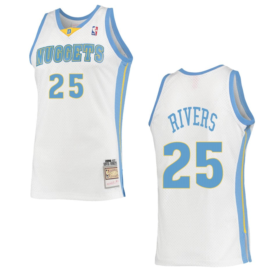 Austin Rivers Denver Nuggets 2006 Hardwood Classics Swingman Jersey White