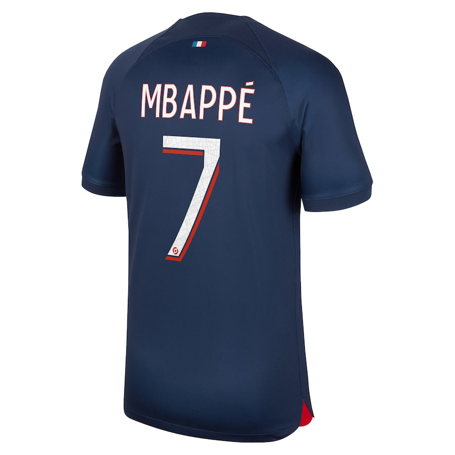 Kylian Mbappe Paris Saint-Germain Nike 2023/24 Home Player Jersey - Navy