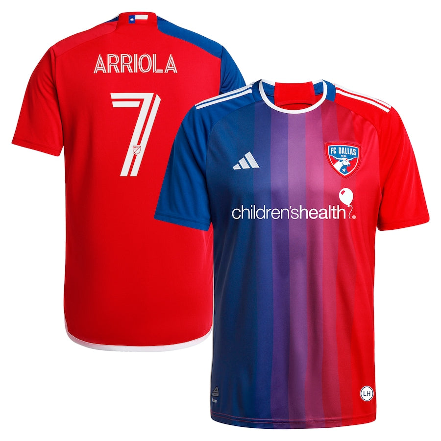 Paul Arriola FC Dallas adidas 2024 After Burner  Player Jersey – Navy