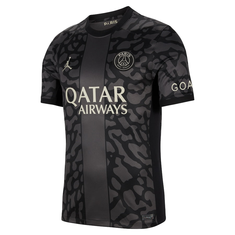 Paris Saint-Germain Jordan Brand 2023/24 Third Stadium Jersey - Anthracite