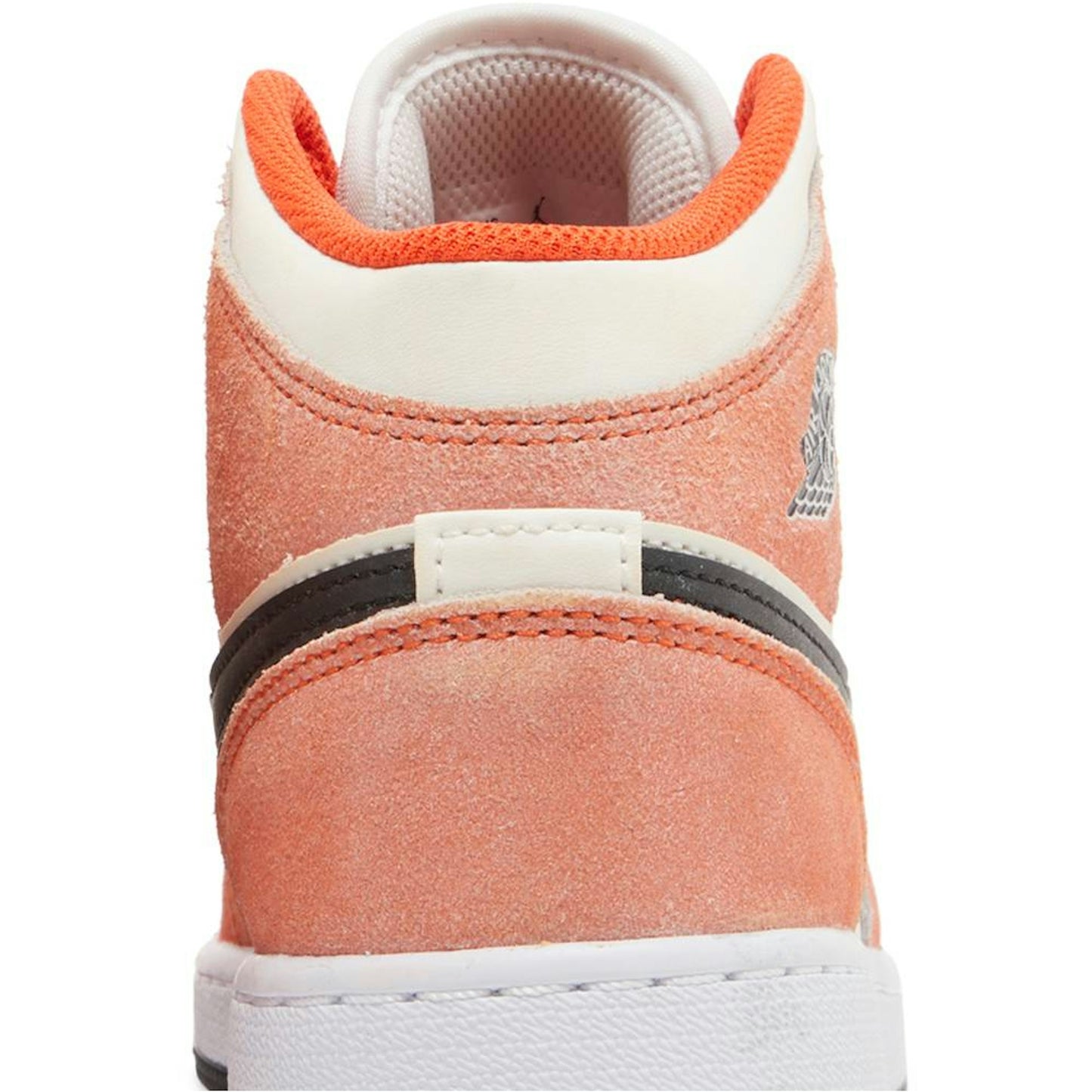 (Grade School) Air Jordan 1 Mid Orange Suede DV1336-800