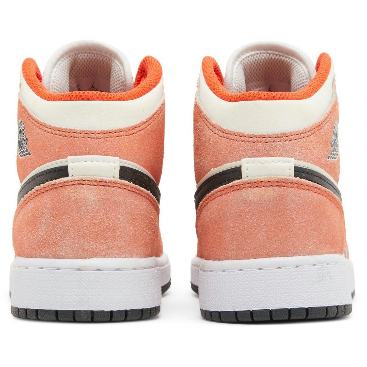 (Grade School) Air Jordan 1 Mid Orange Suede DV1336-800