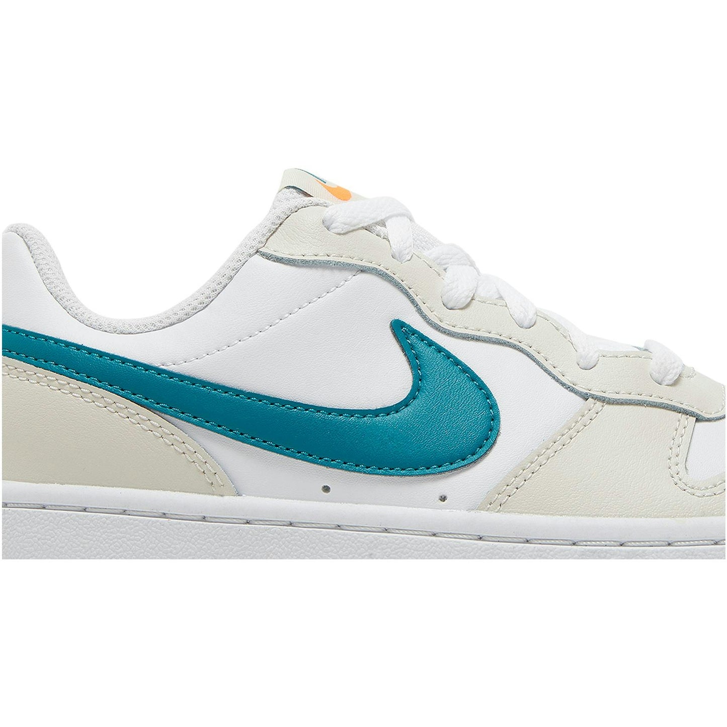 (Grade School) Nike Court Borough Low 2 ‘Cream Teal’ BQ5448-017