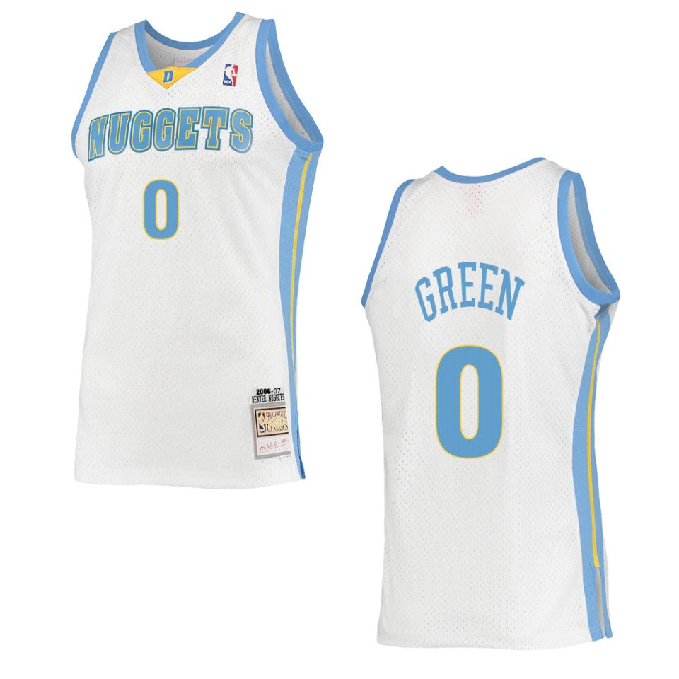 Denver Nuggets JaMychal Green Hardwood Classics Swingman Jersey White