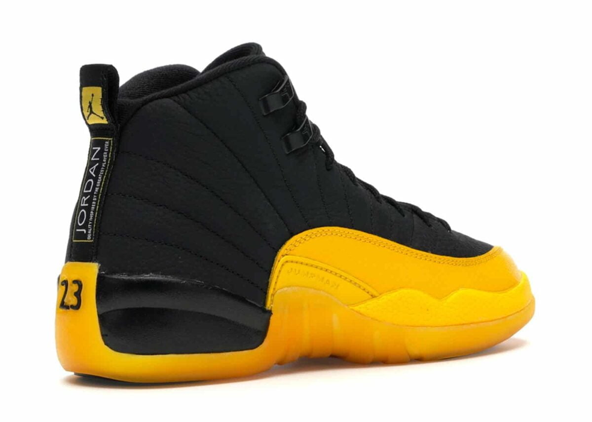 Jordan 12 Retro Black University Gold