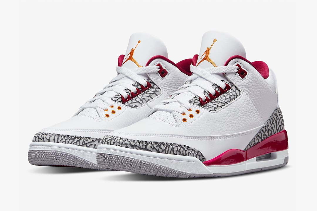 Jordan 3 Retro Cardinal Red