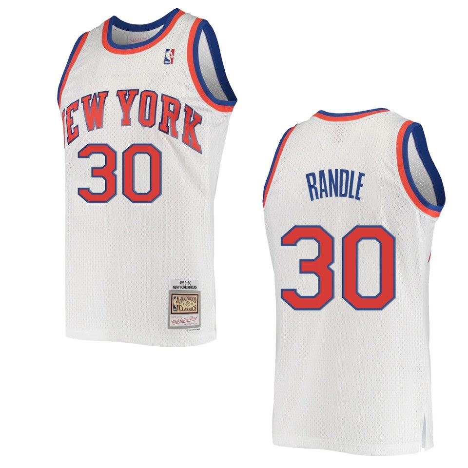 Julius Randle New York Knicks Hardwood Classics Swingman Jersey White