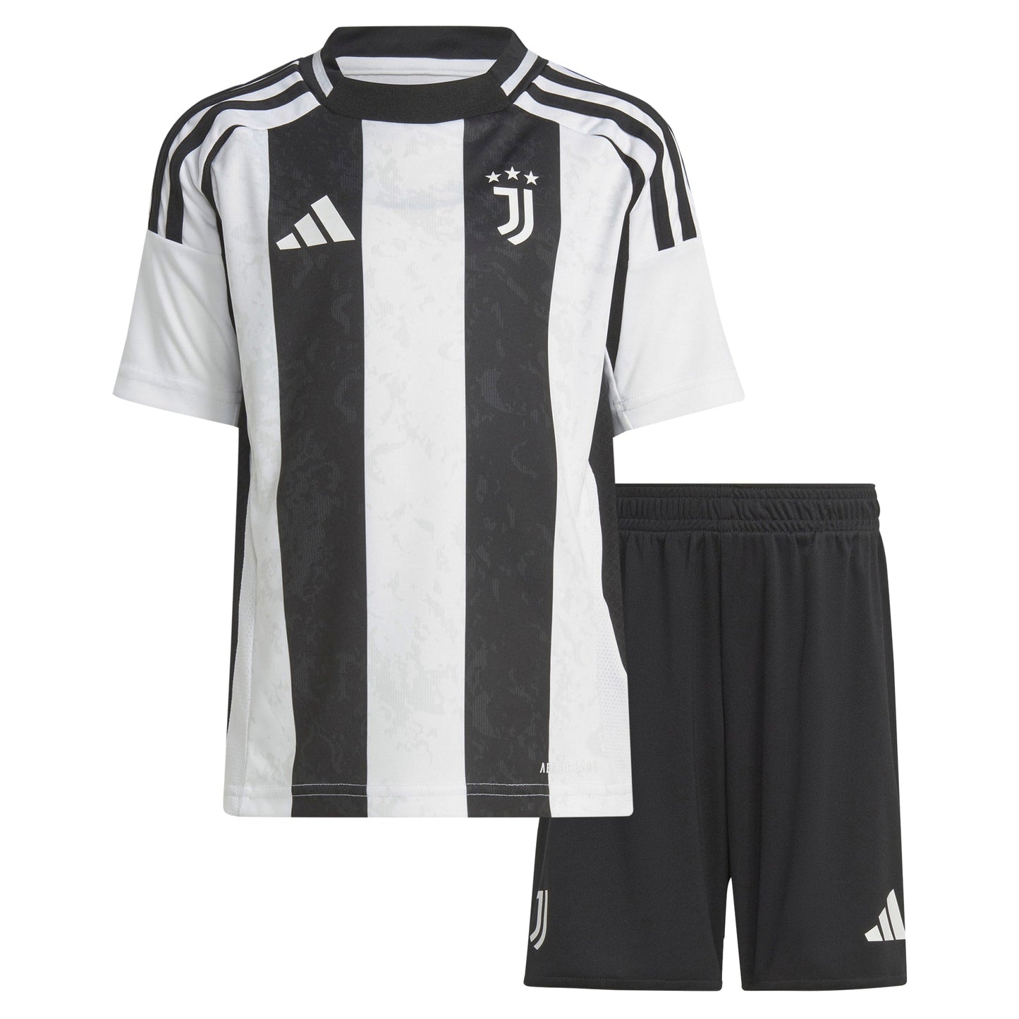 Juventus adidas Home Minikit 2024-25 Kids Custom Jersey - Black