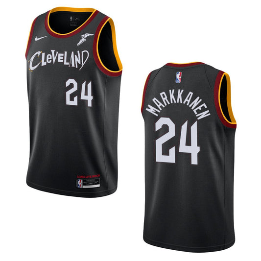 Cleveland Cavaliers Lauri Markkanen City Edition Jersey Black