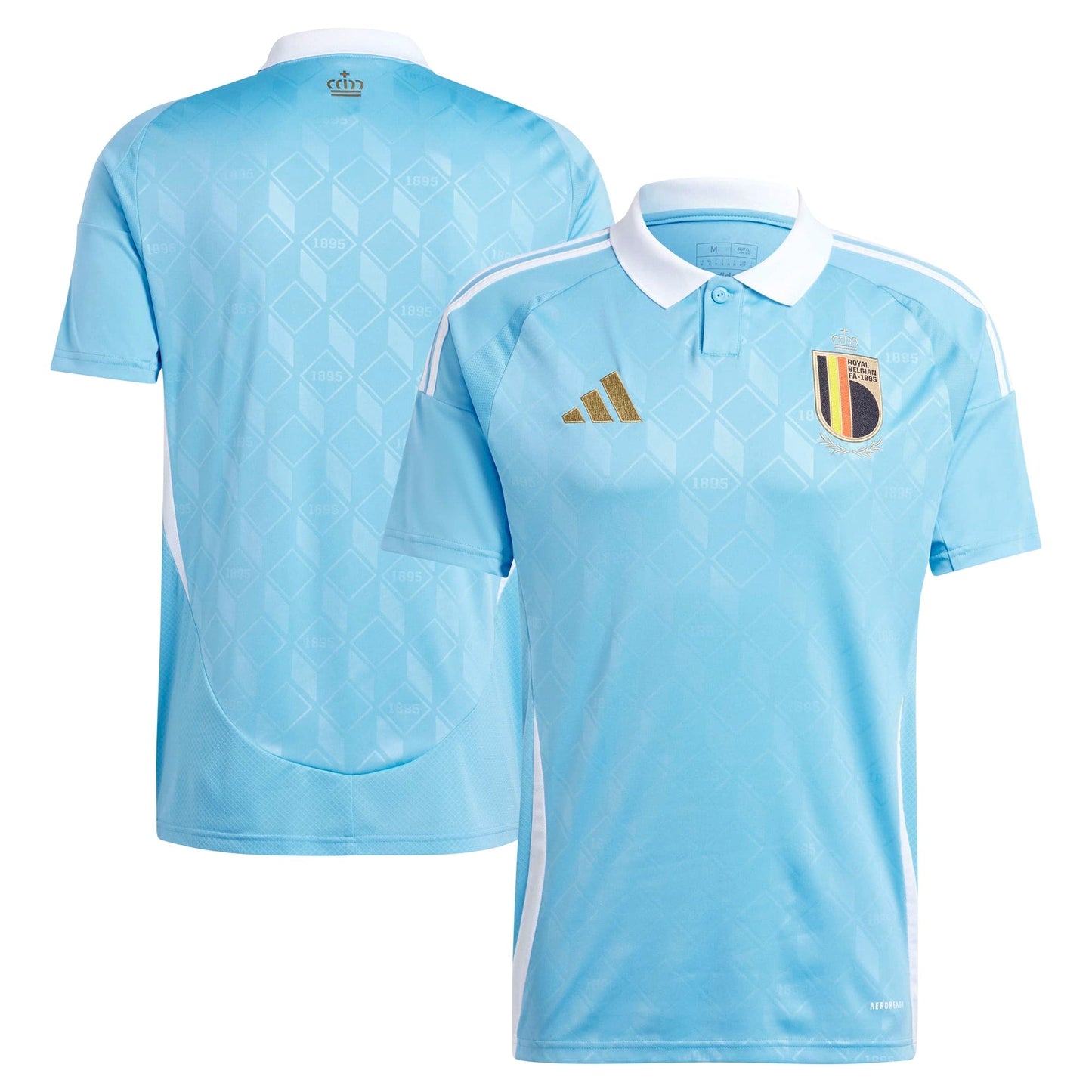 Belgium National Team adidas 2024 Away Custom Jersey - Blue