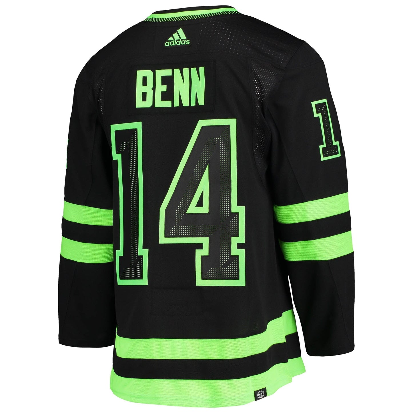 Jamie Benn Dallas Stars adidas Alternate Primegreen Player Jersey - Black