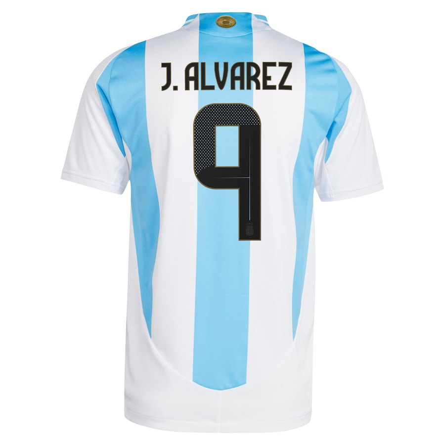 Julián Álvarez Argentina National Team adidas 2024 Home Jersey - White