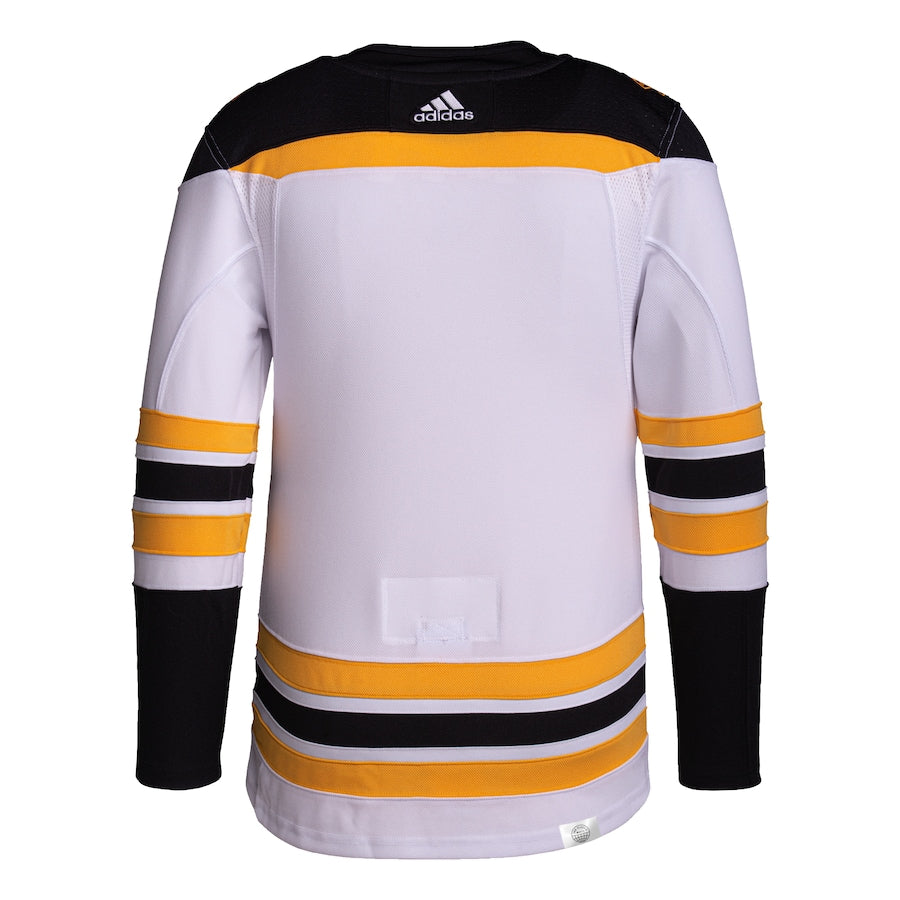 Boston Bruins adidas Men's Away Primegreen Custom Jersey - White