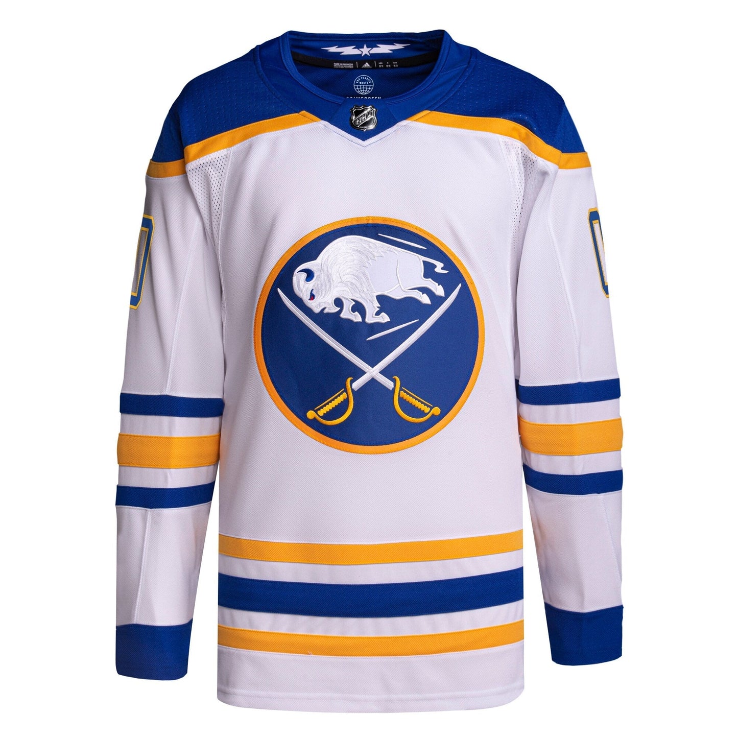 Buffalo Sabres adidas Away Primegreen Custom Jersey - White