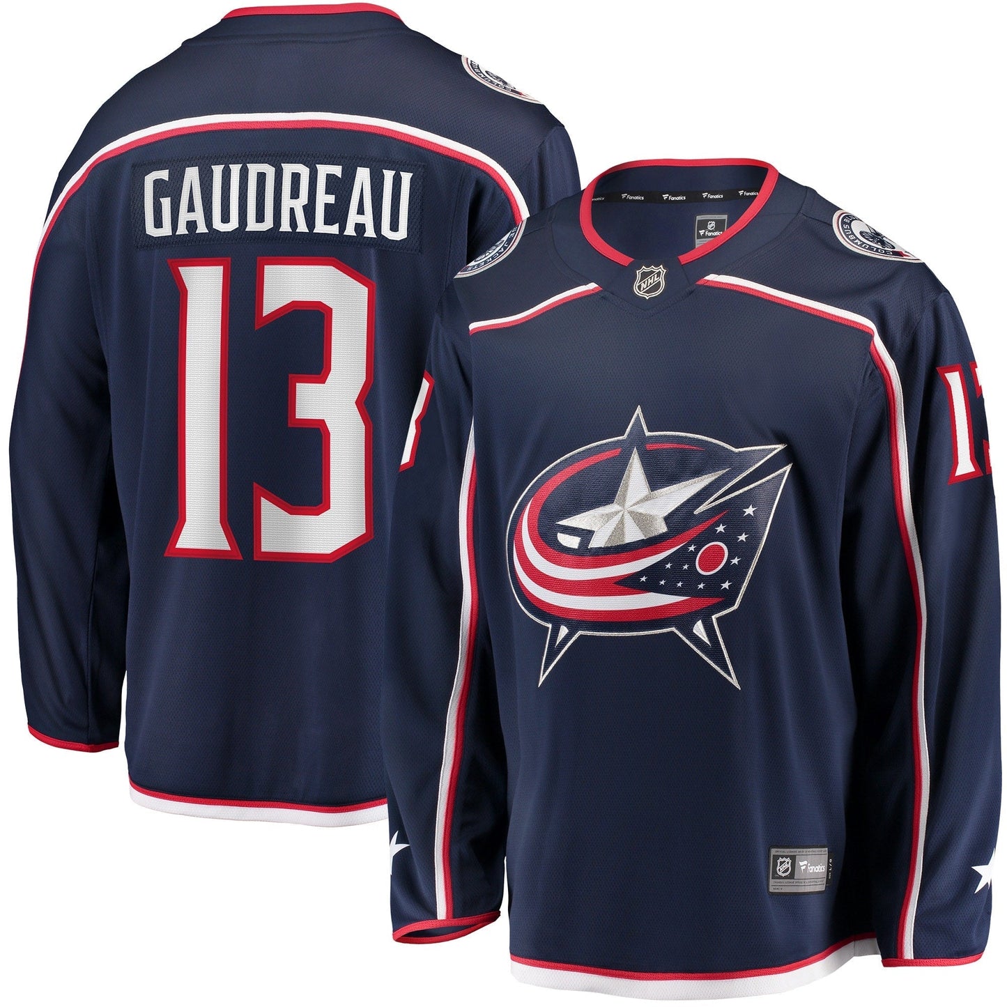 Johnny Gaudreau Columbus Blue Jackets Fanatics Breakaway Player Jersey - Navy