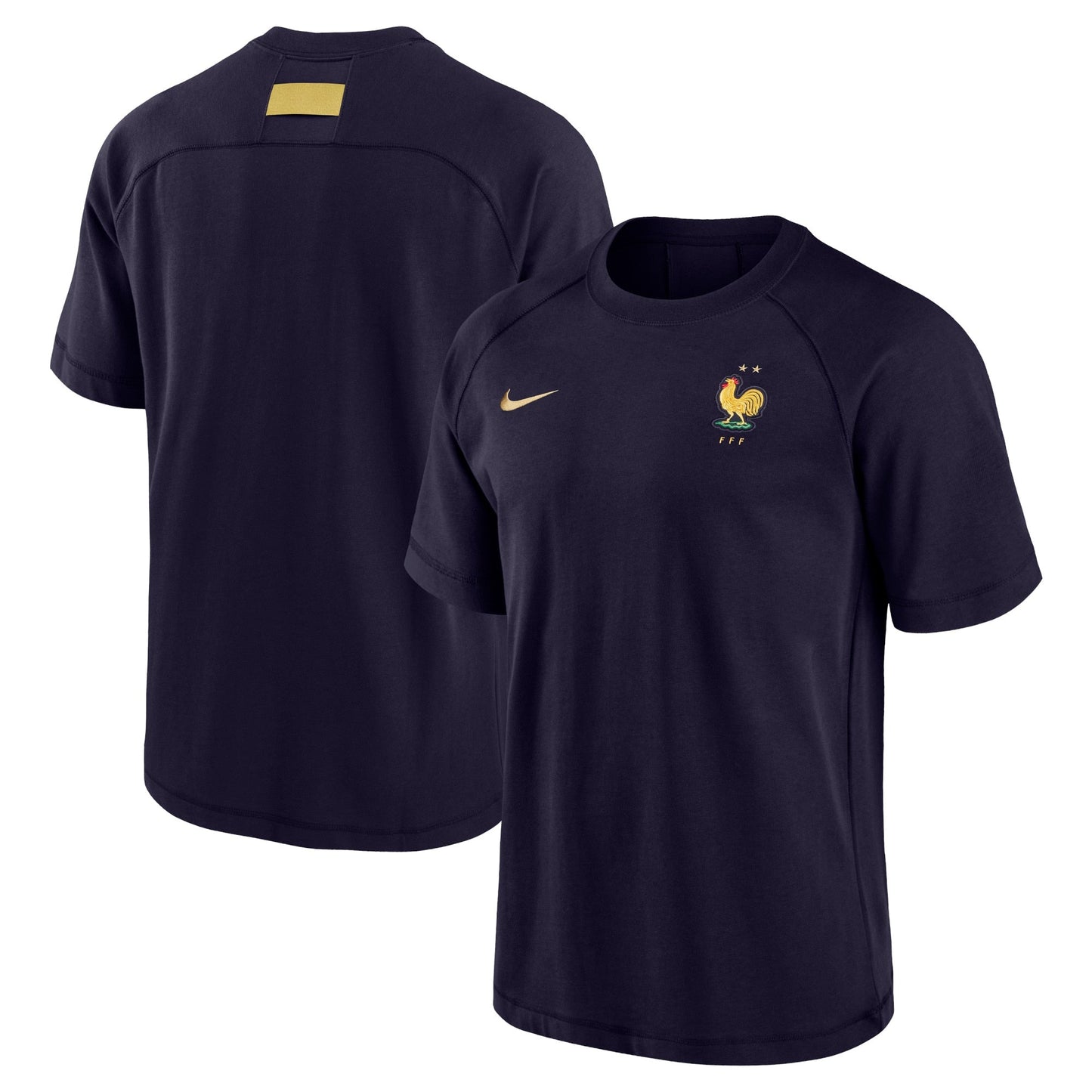 France National Team Nike 2024 Travel Top - Blue