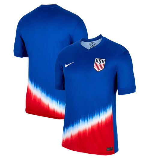 USMNT Nike 2024 Away Customized Jersey - Blue