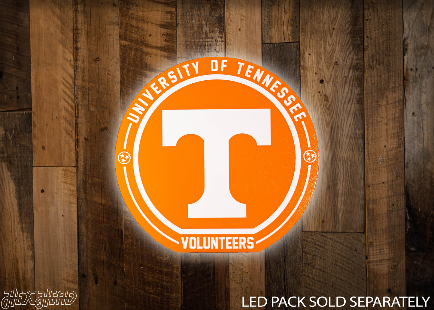 VARSITY Collection- SINGLE Layer Tennessee Volunteers Metal Wall Art