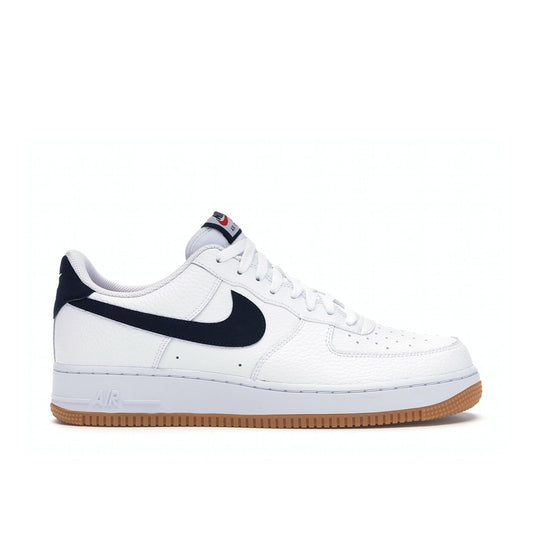 Nike Air Force 1 07 Low White Obsidian Gum