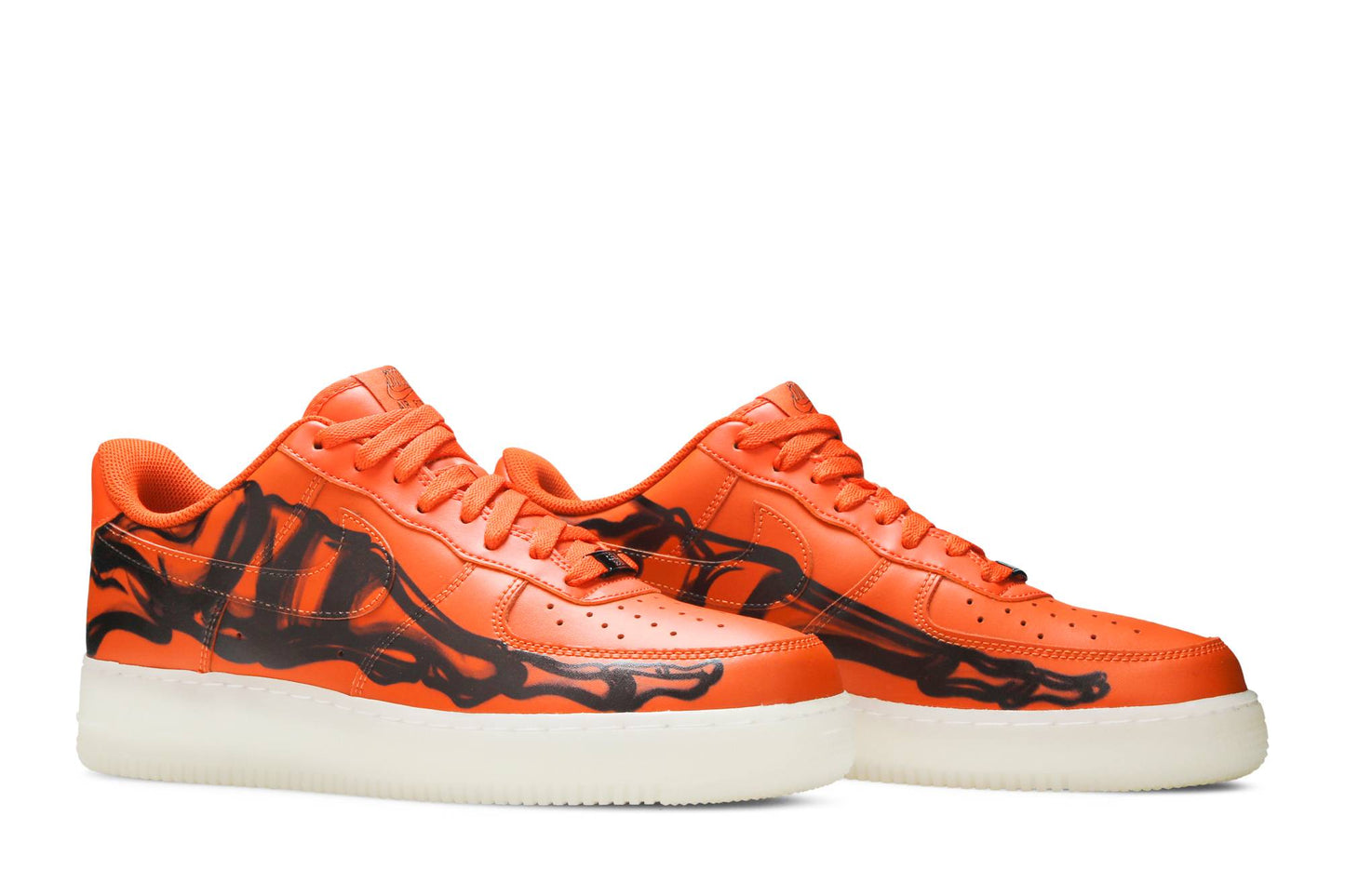 Nike Air Force 1 Low Orange Skeleton CU8067-800