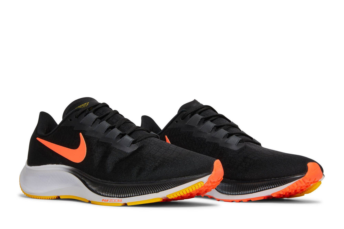 Nike Air Zoom Pegasus 37 Black Bright Mango BQ9646-010