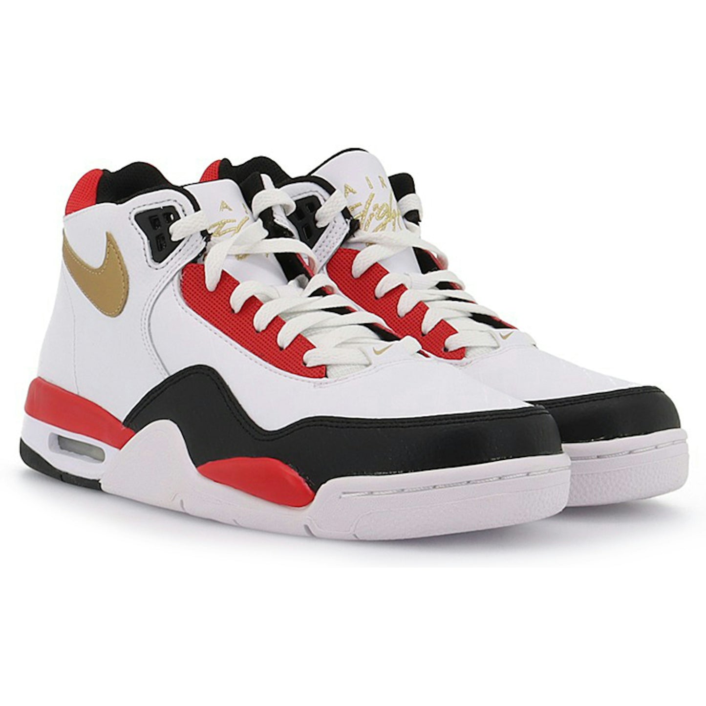 Nike Flight Legacy Shoes White/Golden/Red DD8493-169