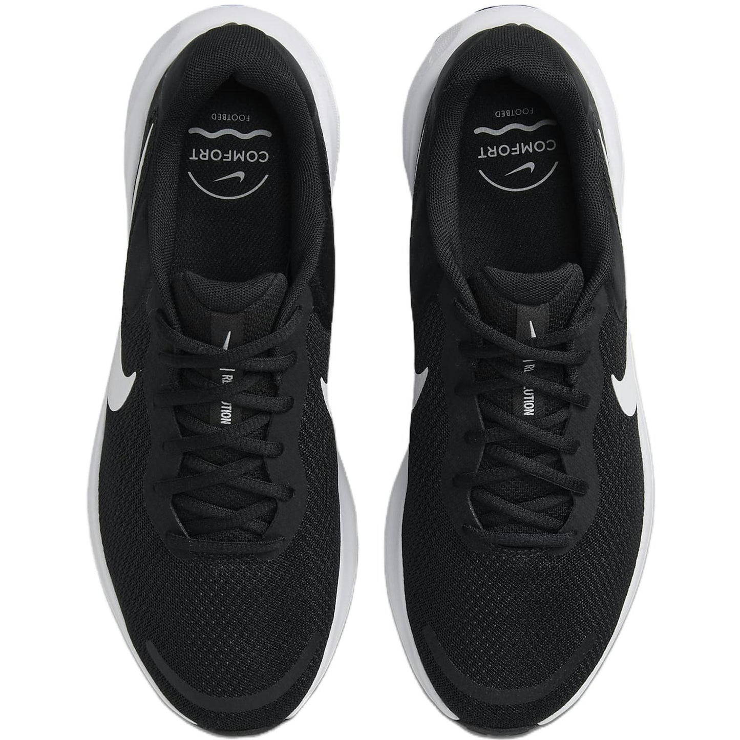 Nike Revolution 7 in Black ‘Comfort Versatile Cushion Breathable Low-top Running’ FB2207-001