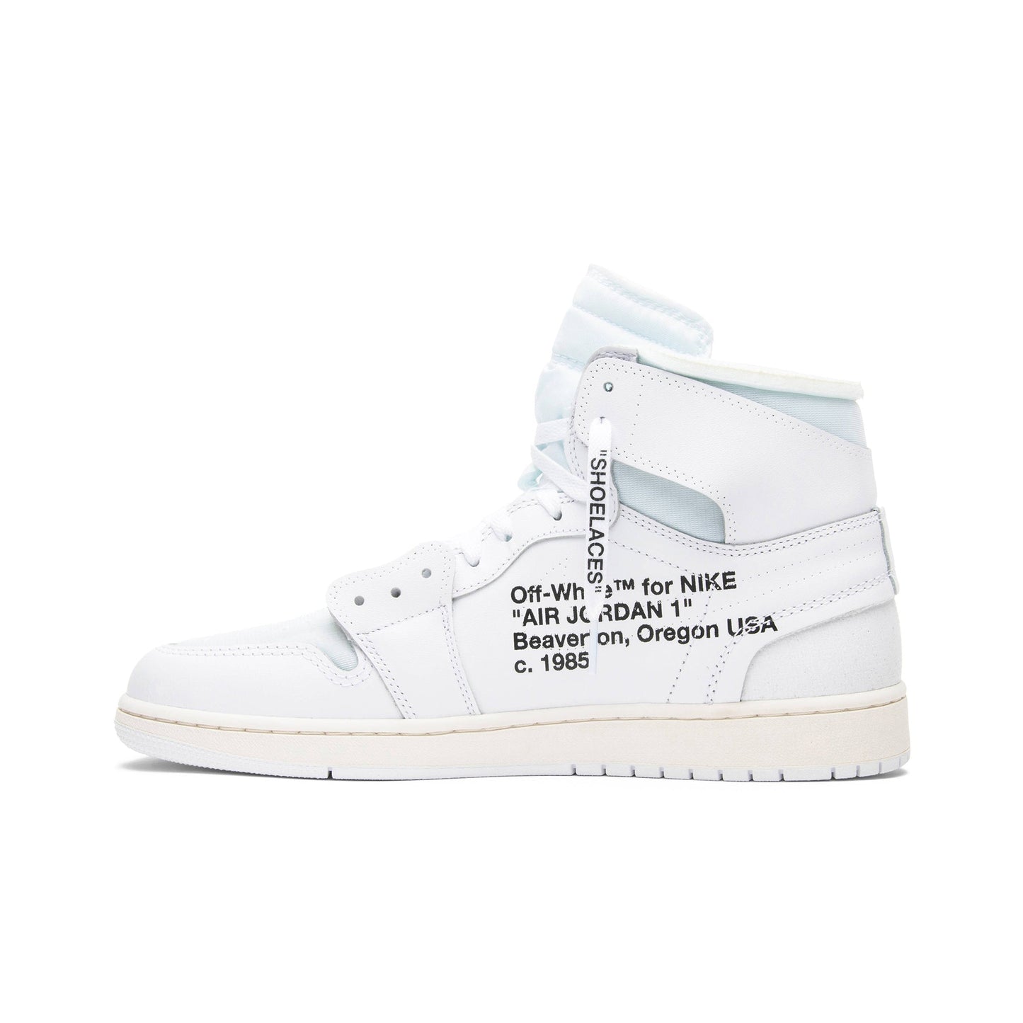 Off-White x Air Jordan 1 Retro High OG ‘White’ 2018 AQ0818-100