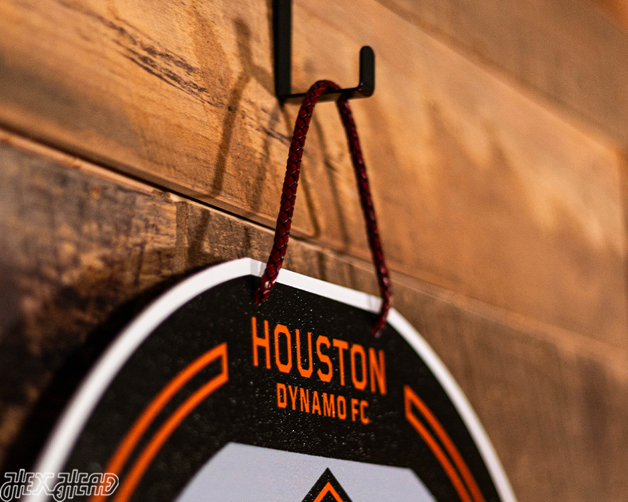 Houston Dynamo Personalized Monogram Metal Art