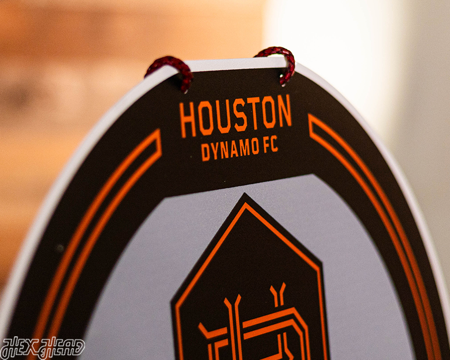 Houston Dynamo Personalized Monogram Metal Art