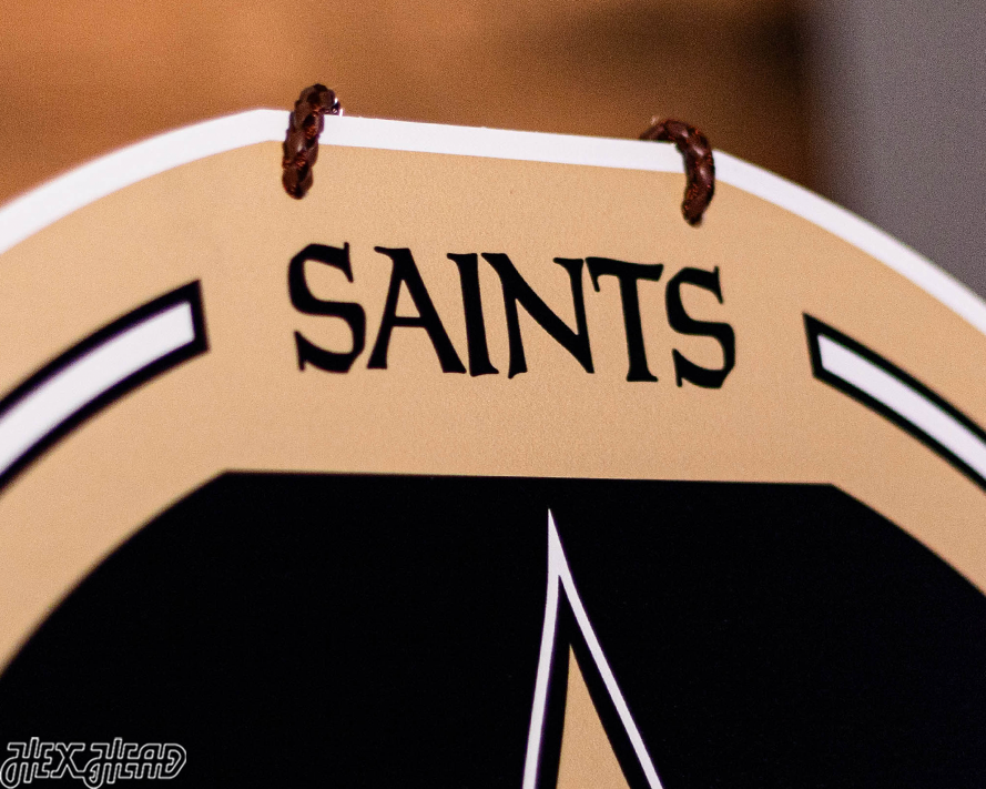 New Orleans Saints Personalized Monogram Metal Art