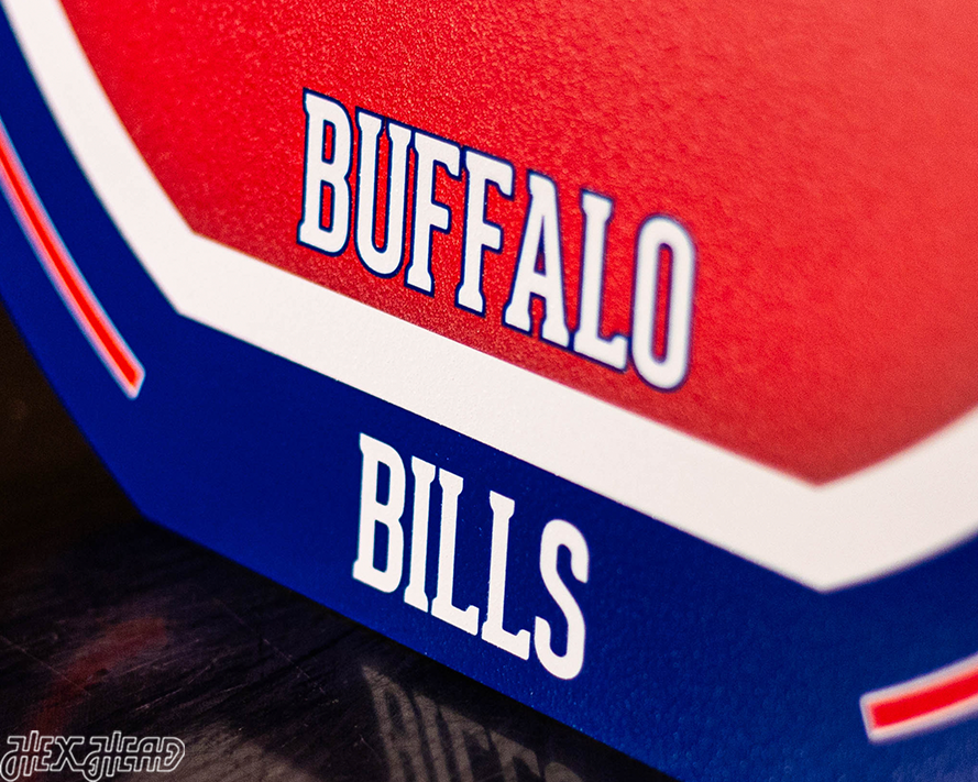 VARSITY Collection- Single layer Buffalo Bills Metal Wall Art