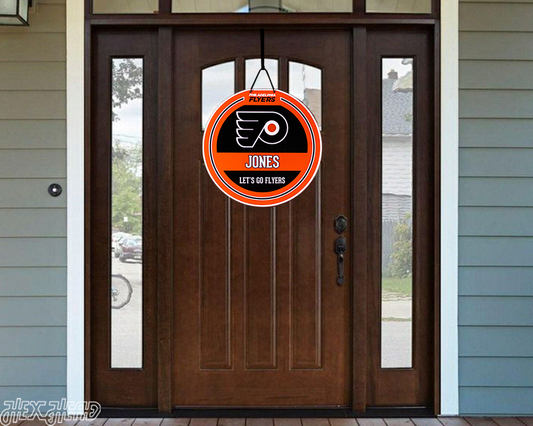 Philadelphia Flyers Personalized Monogram Metal Art