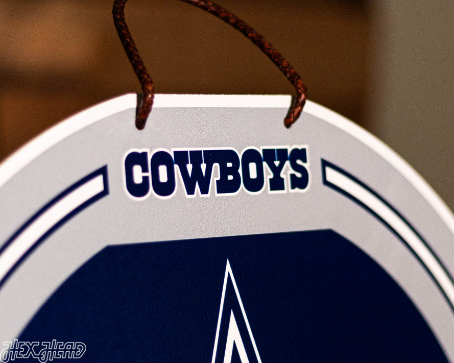 Dallas Cowboys Personalized Monogram Metal Art