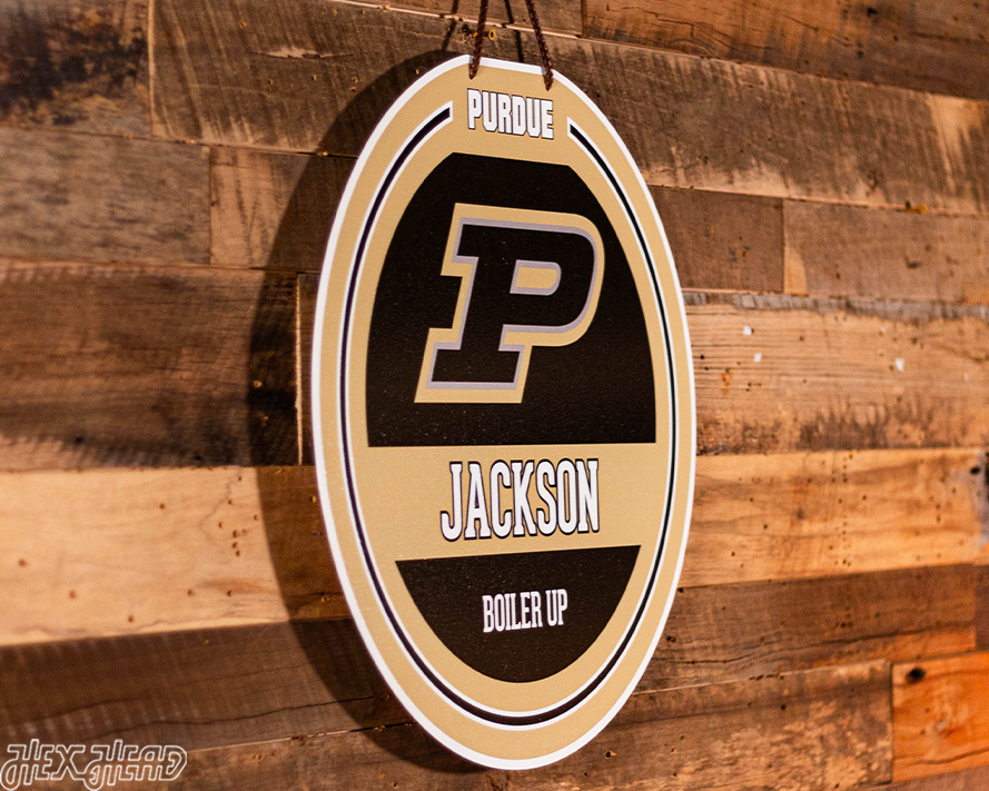 Purdue Boilermakers Personalized Monogram Metal Art