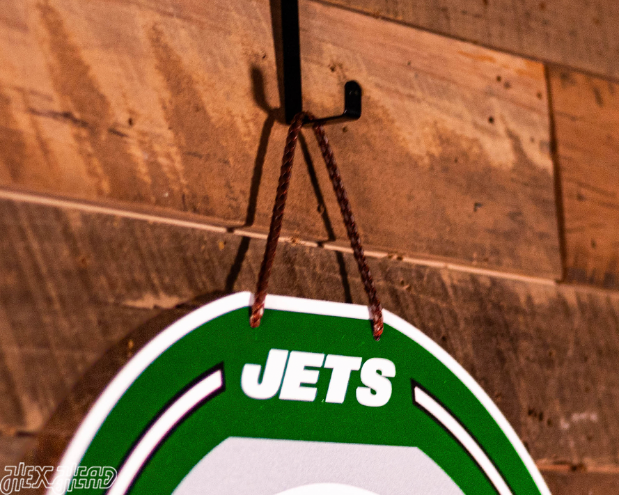 New York Jets Personalized Monogram Metal Art