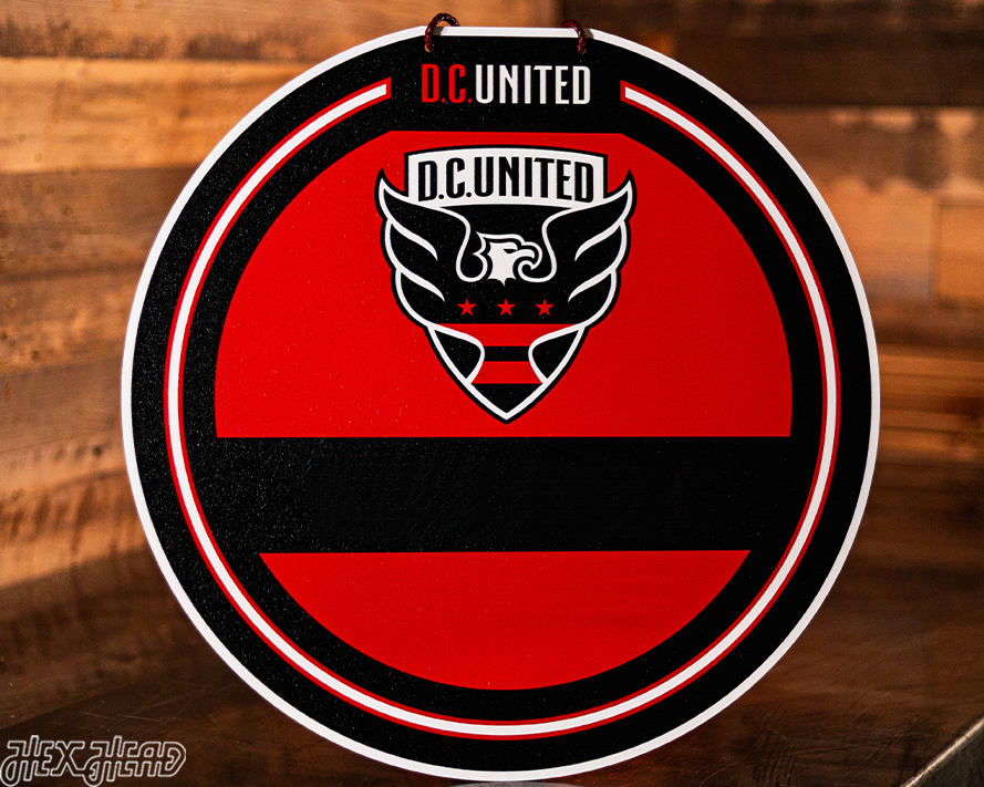 D.C. United Personalized Monogram Metal Art