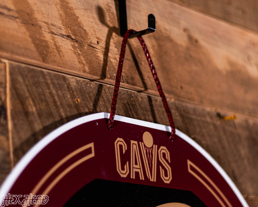 Cleveland Cavaliers Personalized Monogram Metal Art