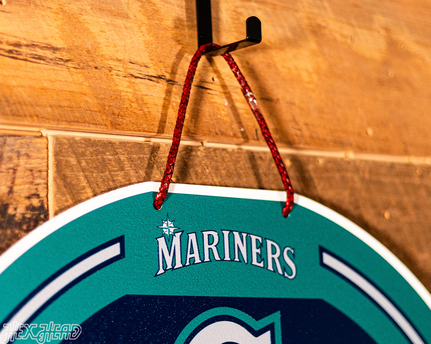 Seattle Mariners Personalized Monogram Metal Art