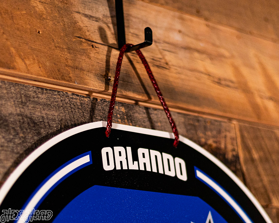 Orlando Magic Personalized Monogram Metal Art