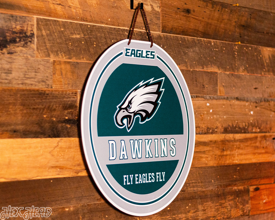 Philadelphia Eagles Personalized Monogram Metal Art