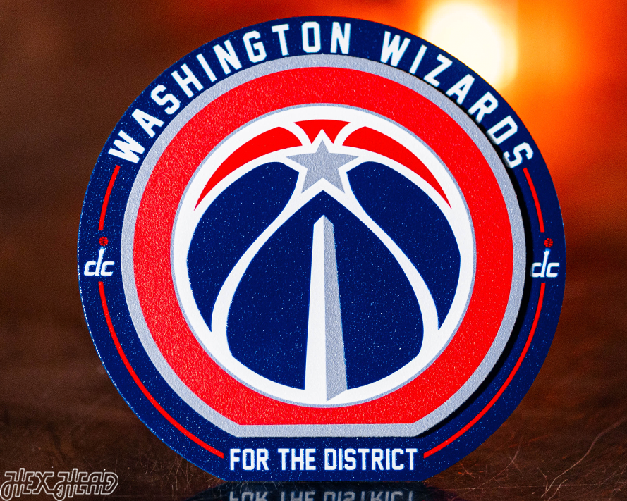 Washington Wizards "Double Play" On the Shelf or on the Wall Art