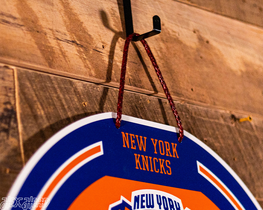 New York Knicks Personalized Monogram Metal Art