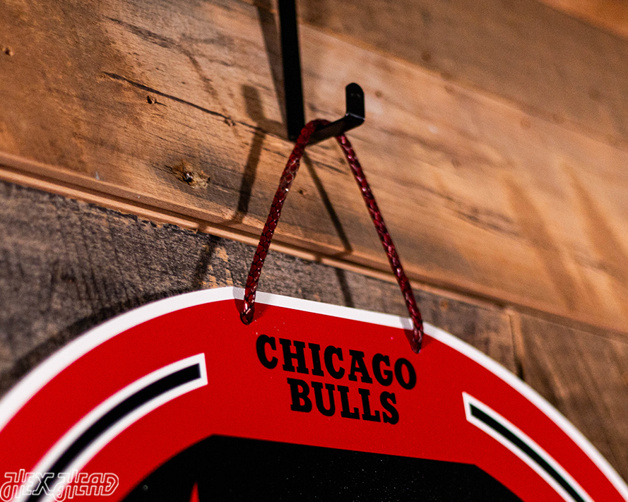 Chicago Bulls Personalized Monogram Metal Art