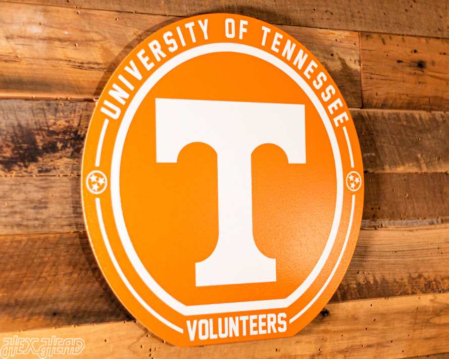 VARSITY Collection- SINGLE Layer Tennessee Volunteers Metal Wall Art