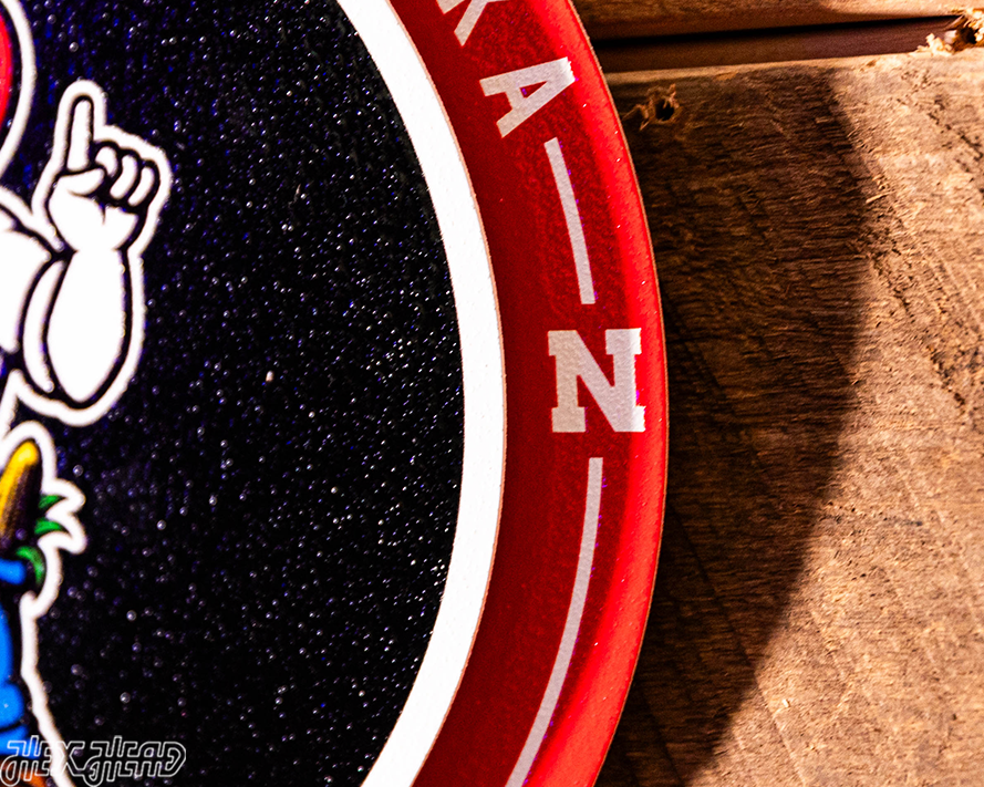 Nebraska Cornhuskers "Double Play" On the Shelf or on the Wall Art