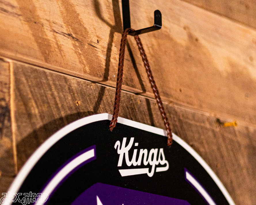 Sacramento Kings Personalized Monogram Metal Art