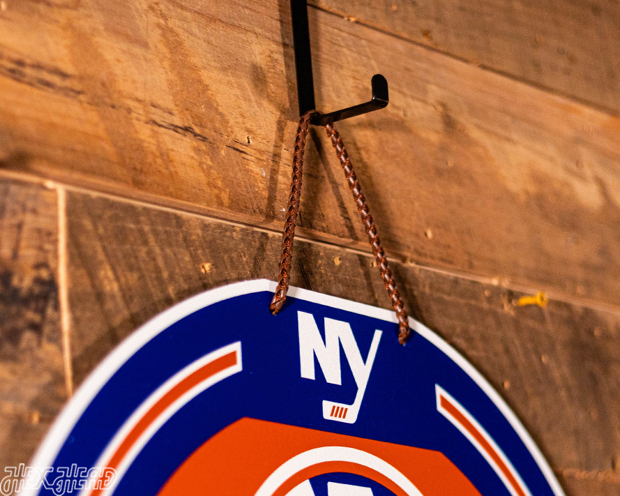 New York Islanders Personalized Monogram Metal Art